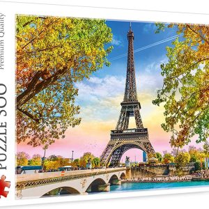 Trefl Red Romanic Paris 500-piece Puzzle