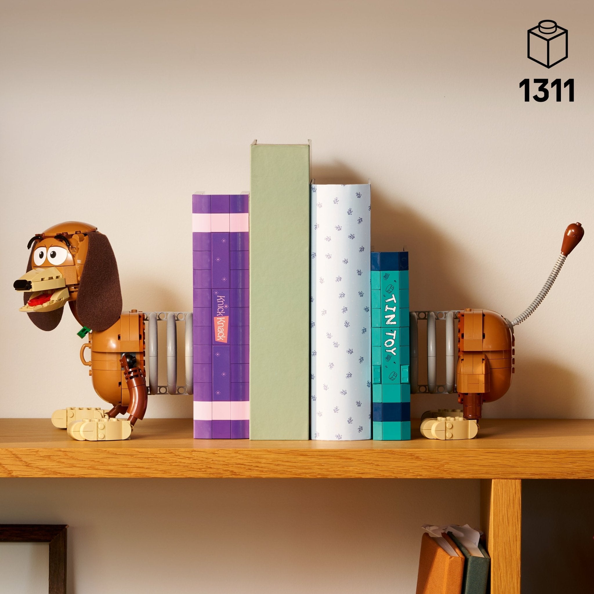 LEGO® Disney and Pixar Toy Story Slinky Dog Bookends 43301 - Image 2