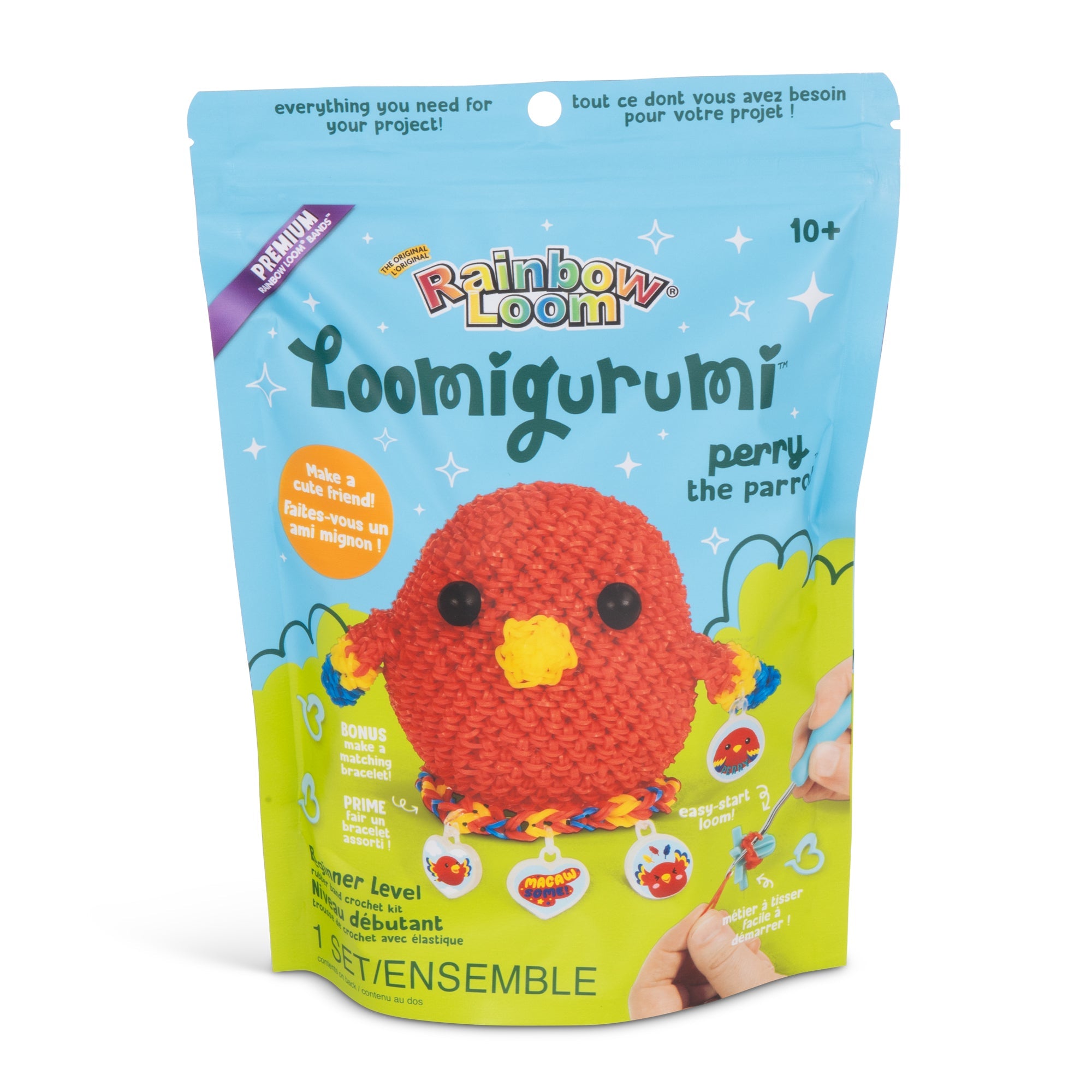 Rainbow Loom - Loomigurumi Crochet Kit - Parrot