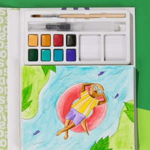 Coco Village Coco Studio Watercolor Forest Painting Book - 30 pages