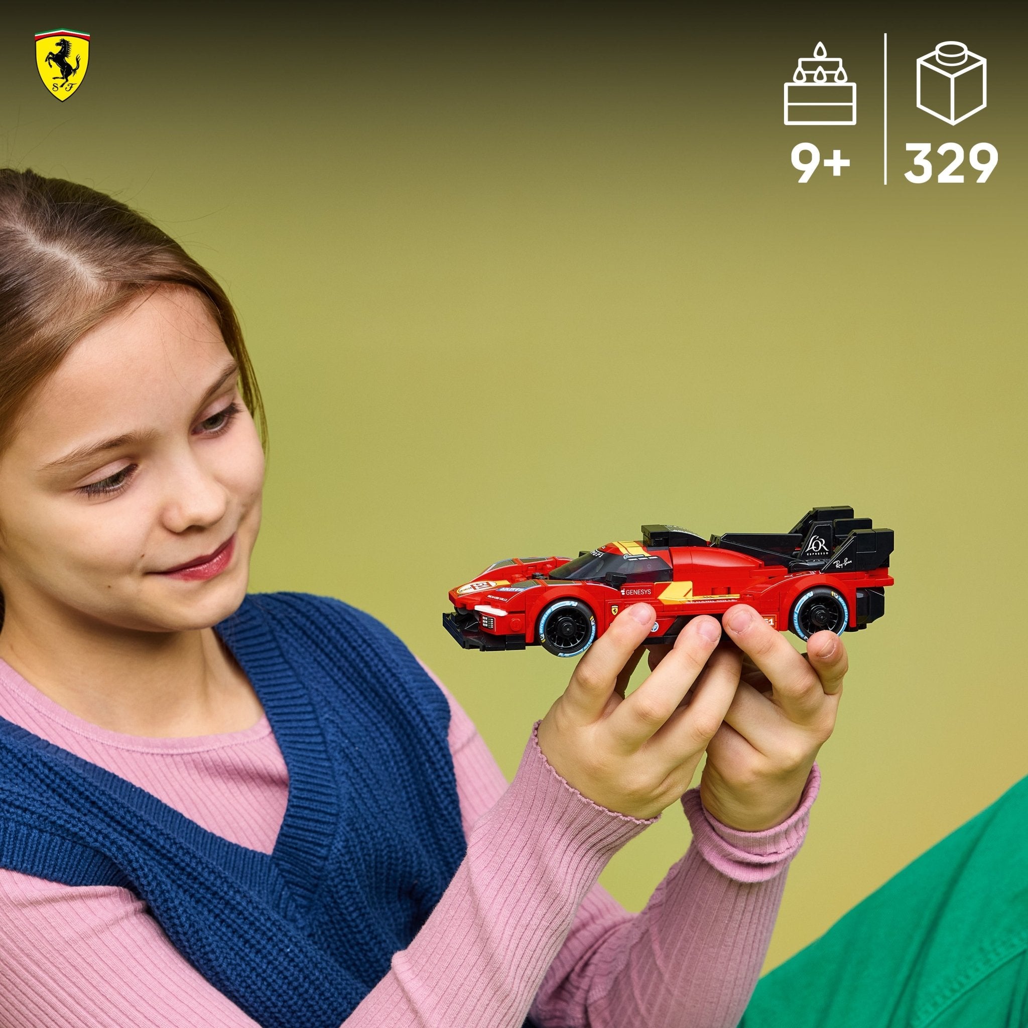 LEGO® Speed Champions Ferrari 499P Toy Car 77261 - Image 6