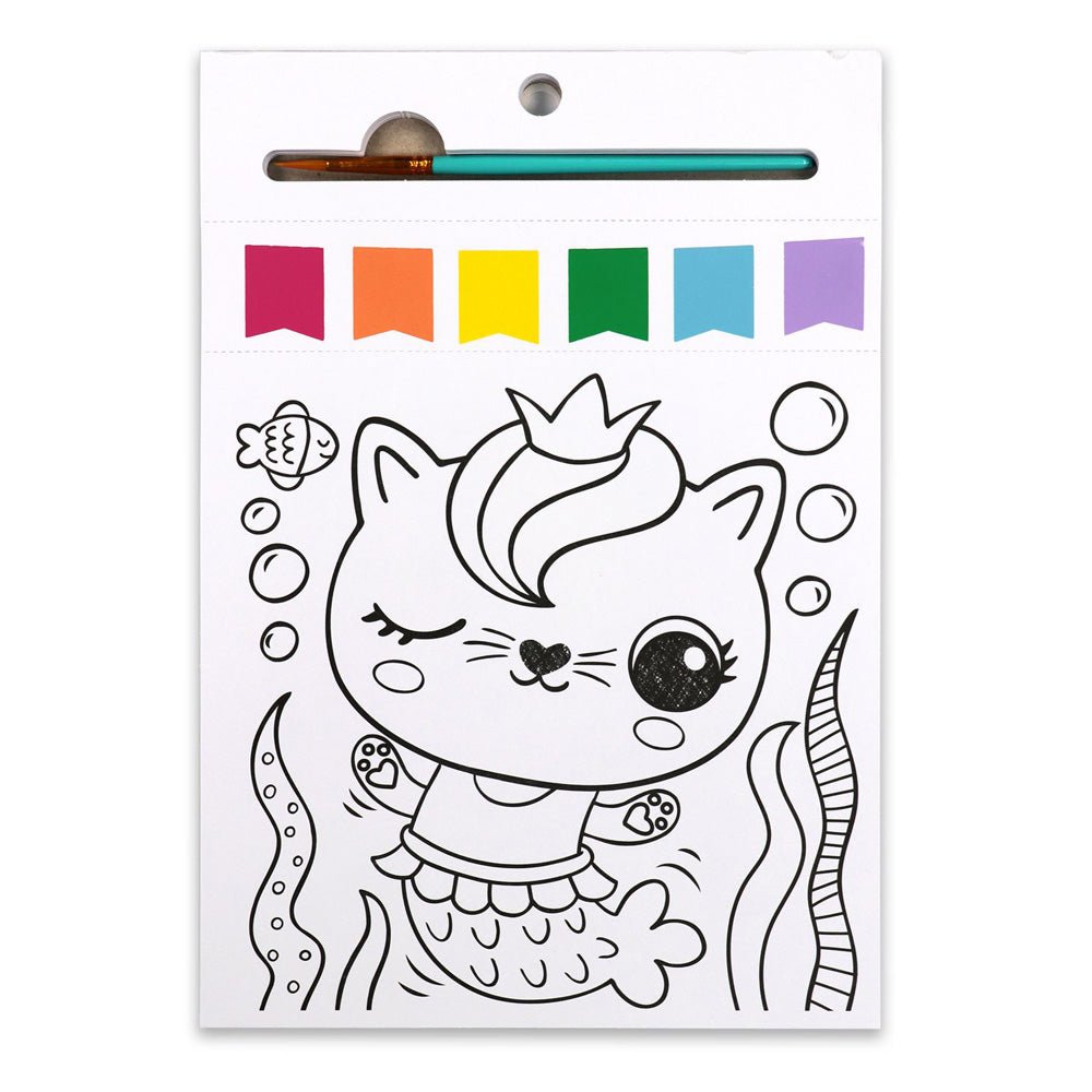 Bright Stripes Paint Pages: Magical Creatures - Image 6