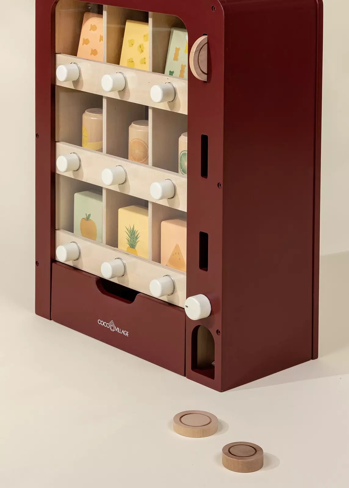 Coco Village Wooden Play Vending Machine - Image 4