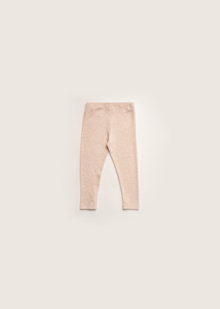 Rise Little Earthling Hacci Legging Oatmeal - Oatmeal / 5-6y - Image 3