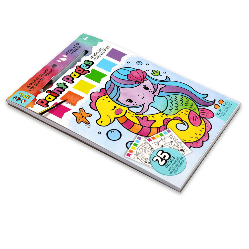 Bright Stripes Paint Pages: Magical Creatures - Image 9