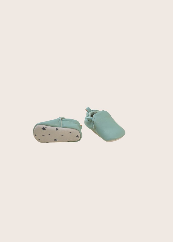 rise little earthling Slide Ons - Green / 6-12m - Image 2