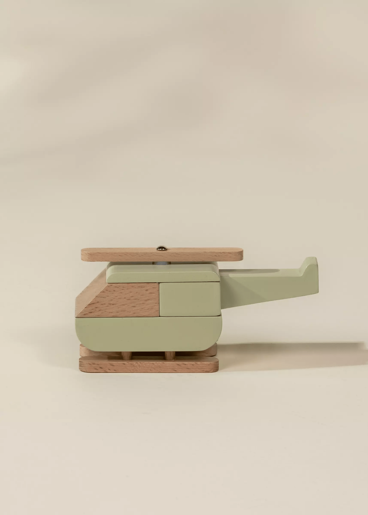 Coco Village Wooden Vehicle - Helicopter - Image 2