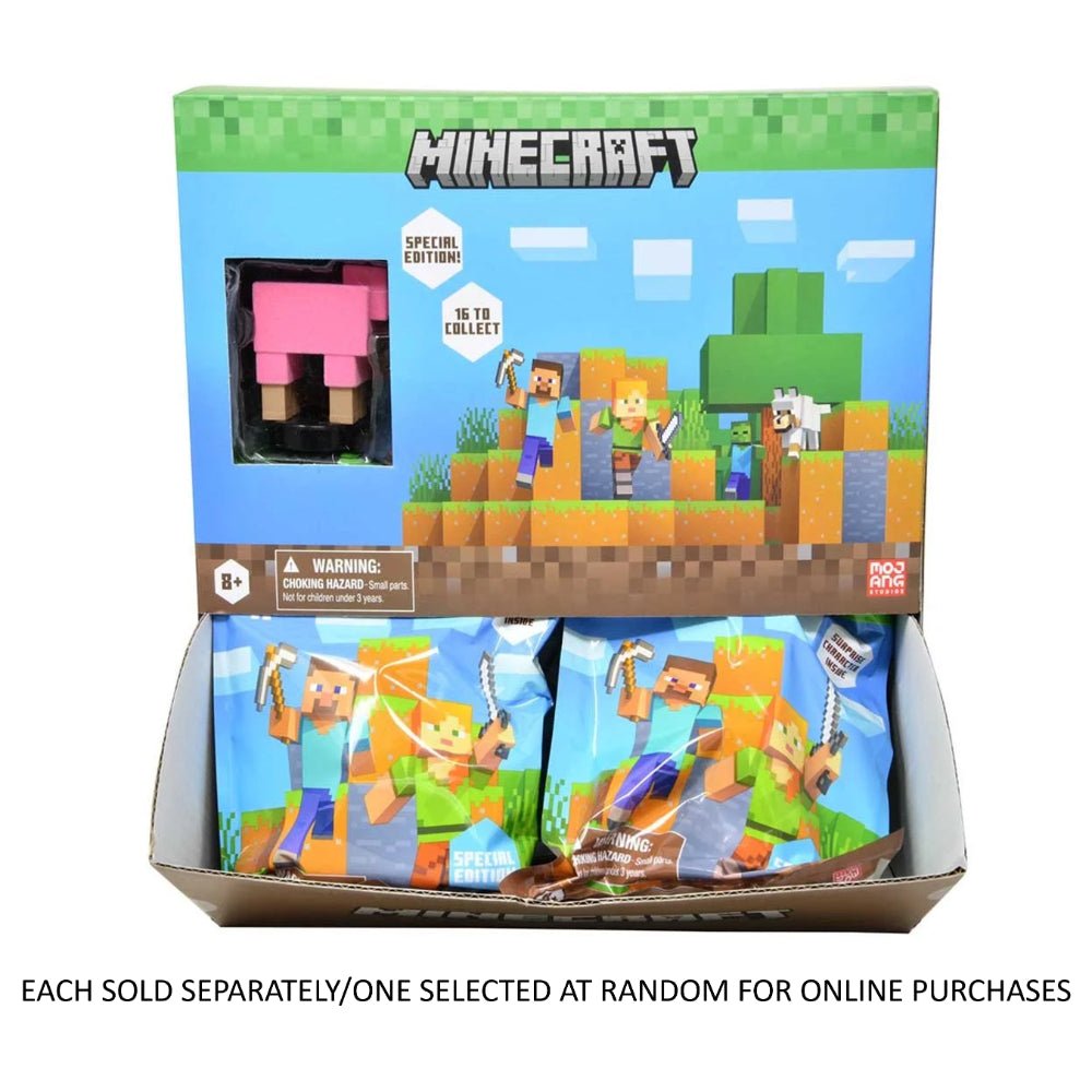 Minecraft Flocked Blind Figure Stamper