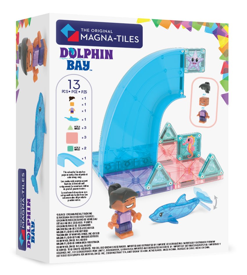 The Original MAGNA-TILES® Dolphin Bay 13-Piece - Image 8