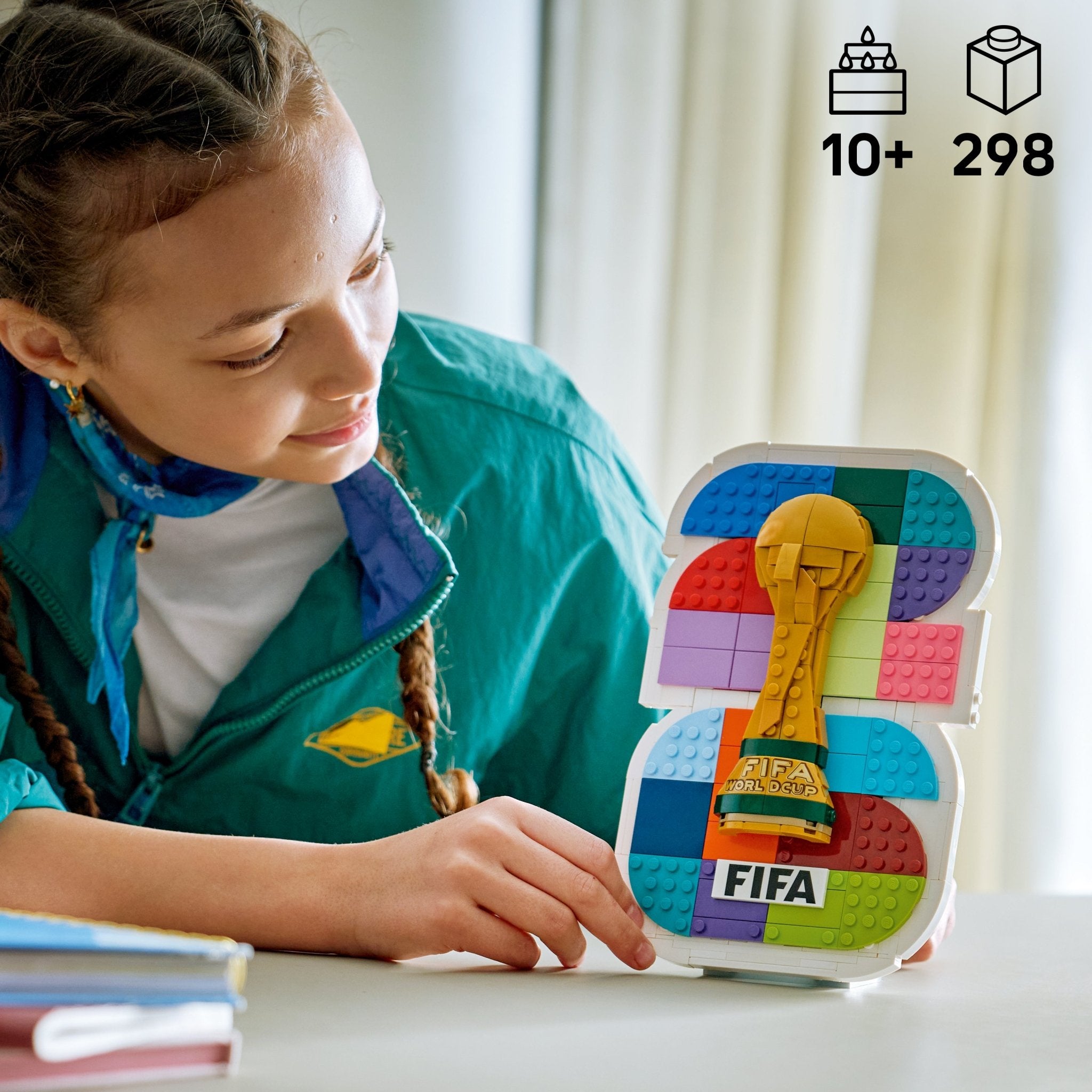 LEGO® Editions FIFA World Cup 2026 Official Emblem 43032 - Image 2