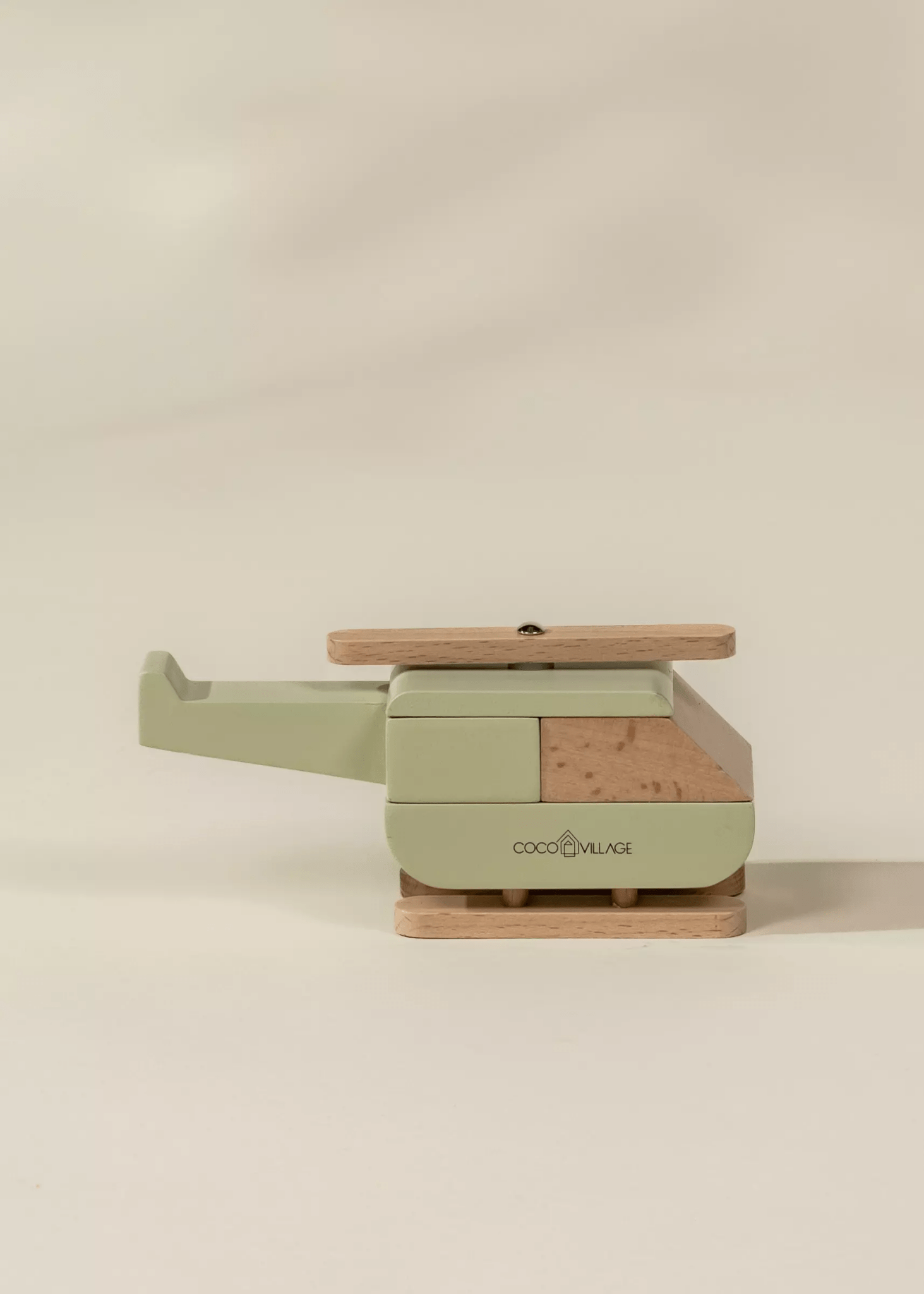 Coco Village Wooden Vehicle - Helicopter