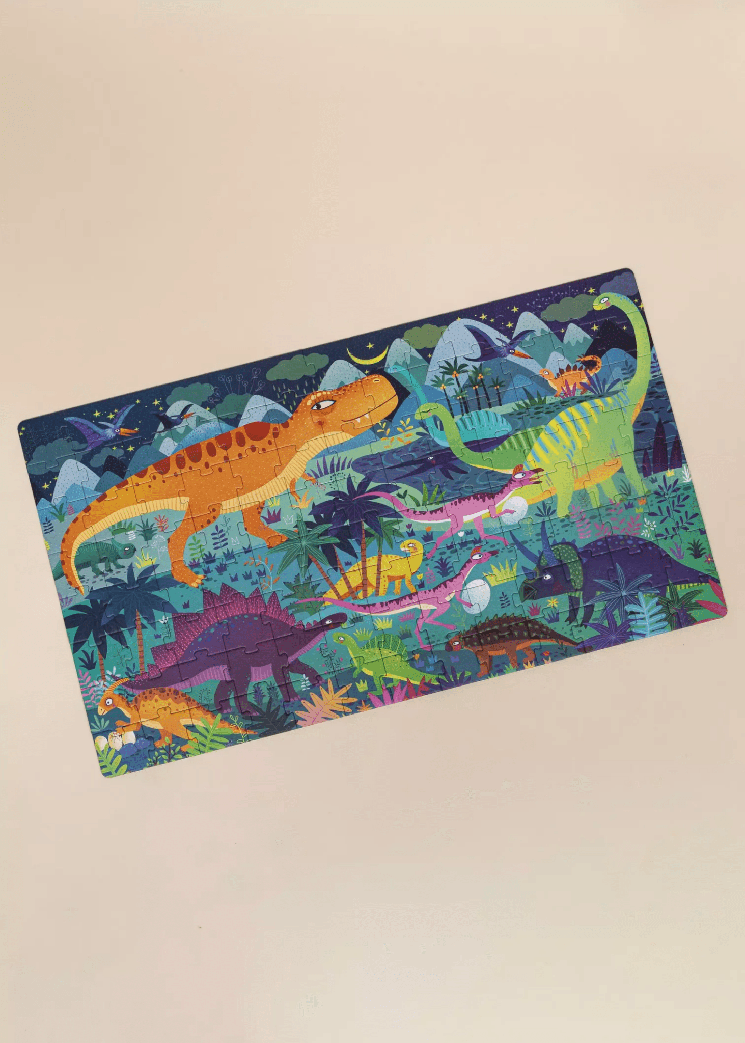 Coco Village Carry-On Puzzle - Dinosaur Age - 104pcs - Image 2