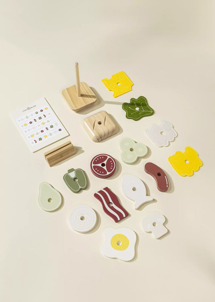 Coco Village Wooden Stackable Sandwich - Image 8