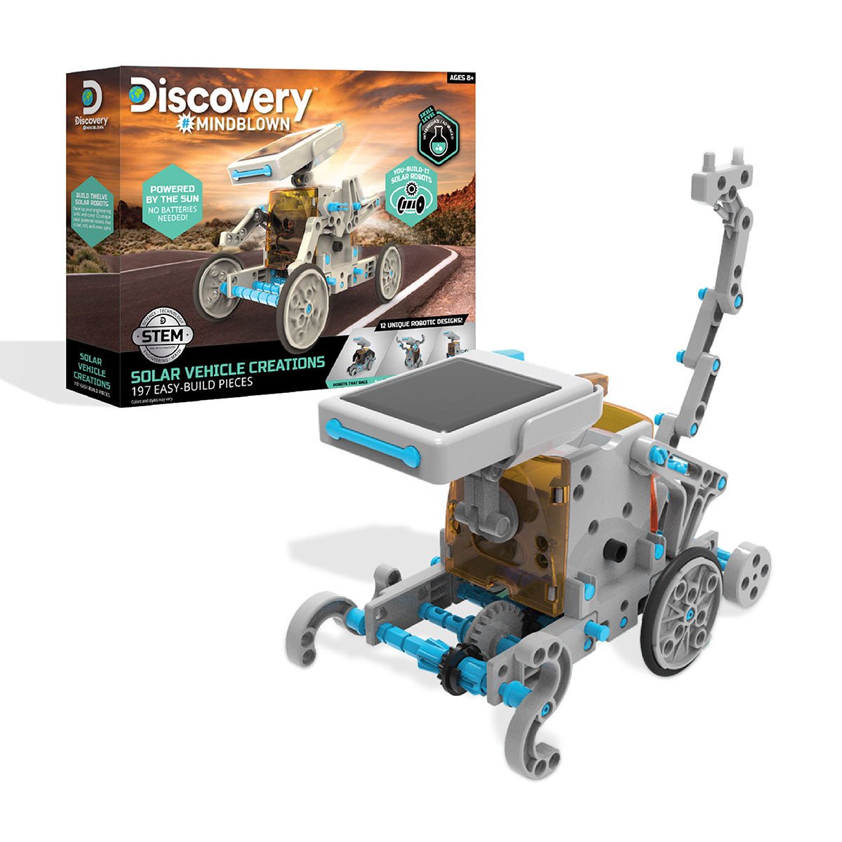 Discovery Toy Solar Vehicle Construction Set 197 pcs