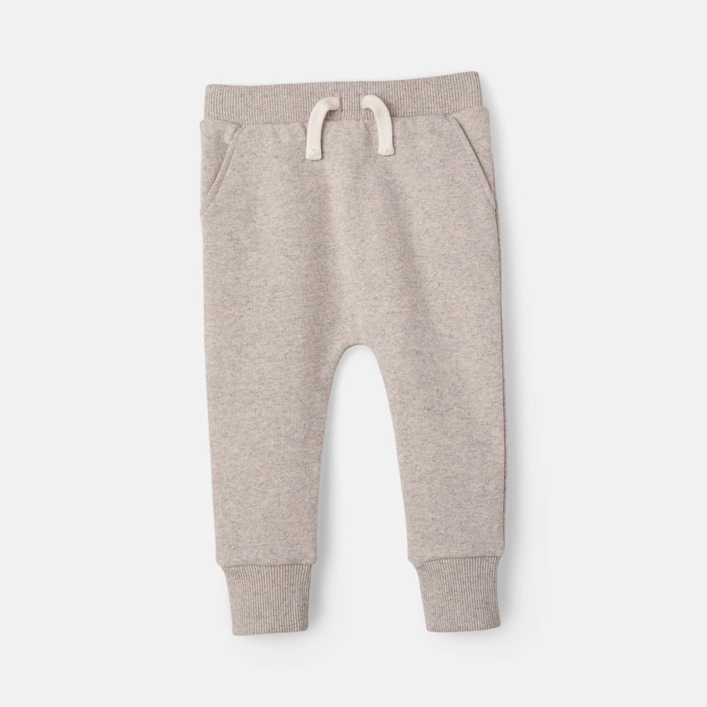 rise little earthling Baby Jogger - Grey Melange / 3-6m
