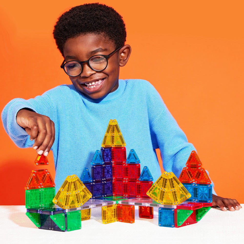MAGNA-TILES® 70-Piece Deluxe Construction Set - Image 7