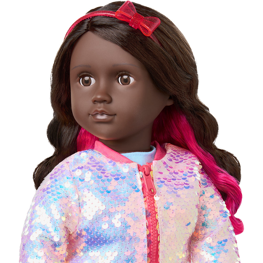 Our Generation OG Shine All Day Sequin Bomber Jacket Outfit - Image 3