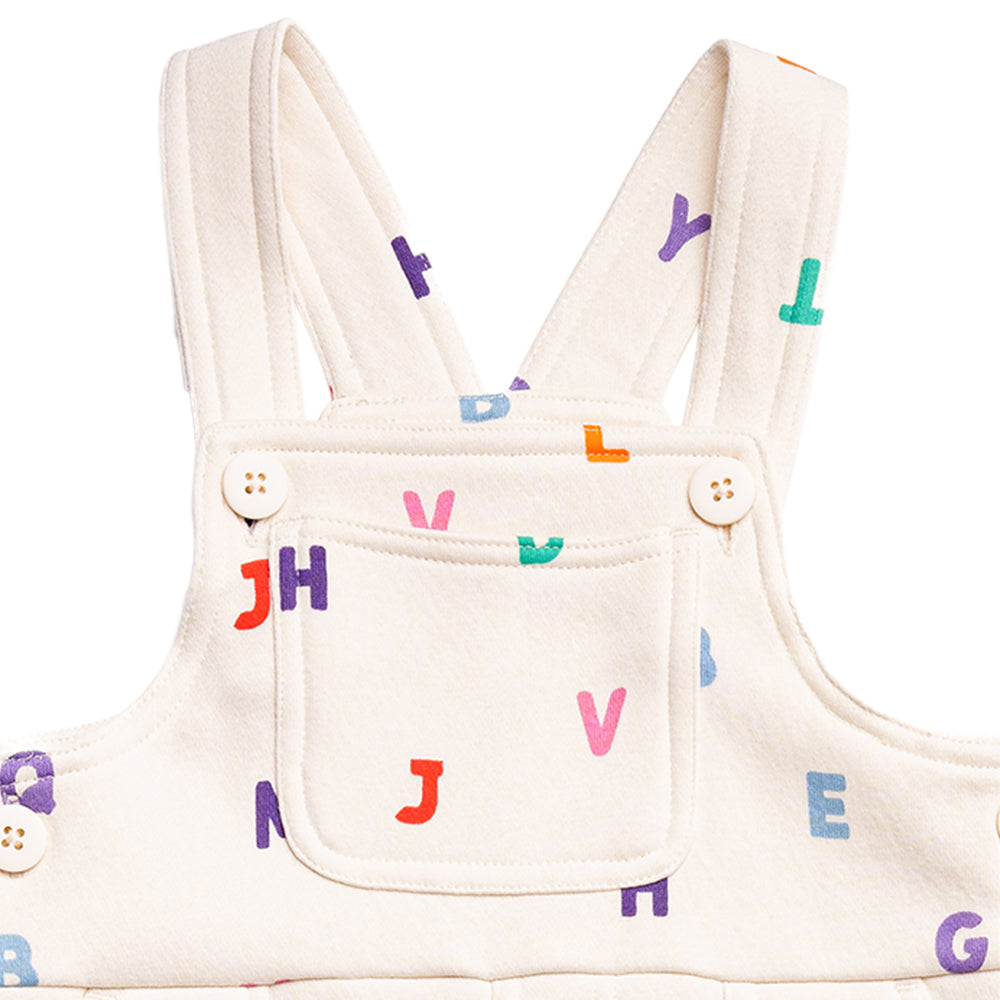 Ms.Rachel Knit Overall MRF24RP01 - Brown / 4-5y - Image 3