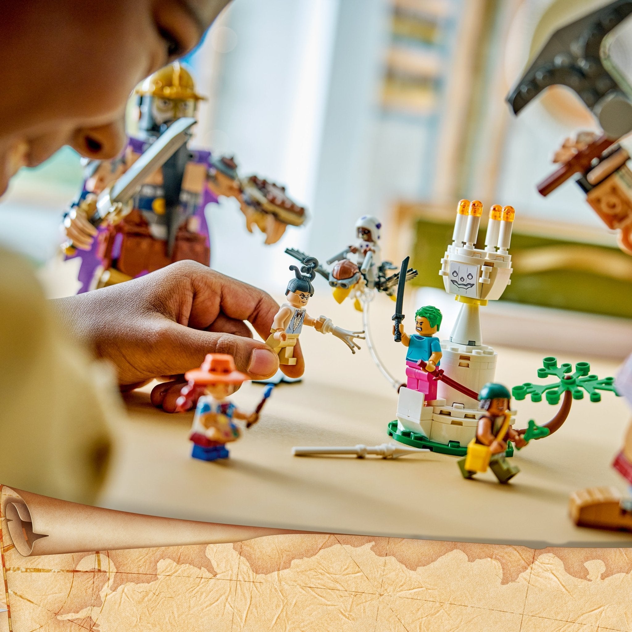 LEGO® ONE PIECE Dorry vs. Brogy – Giants of Little Garden 75644 - Image 4
