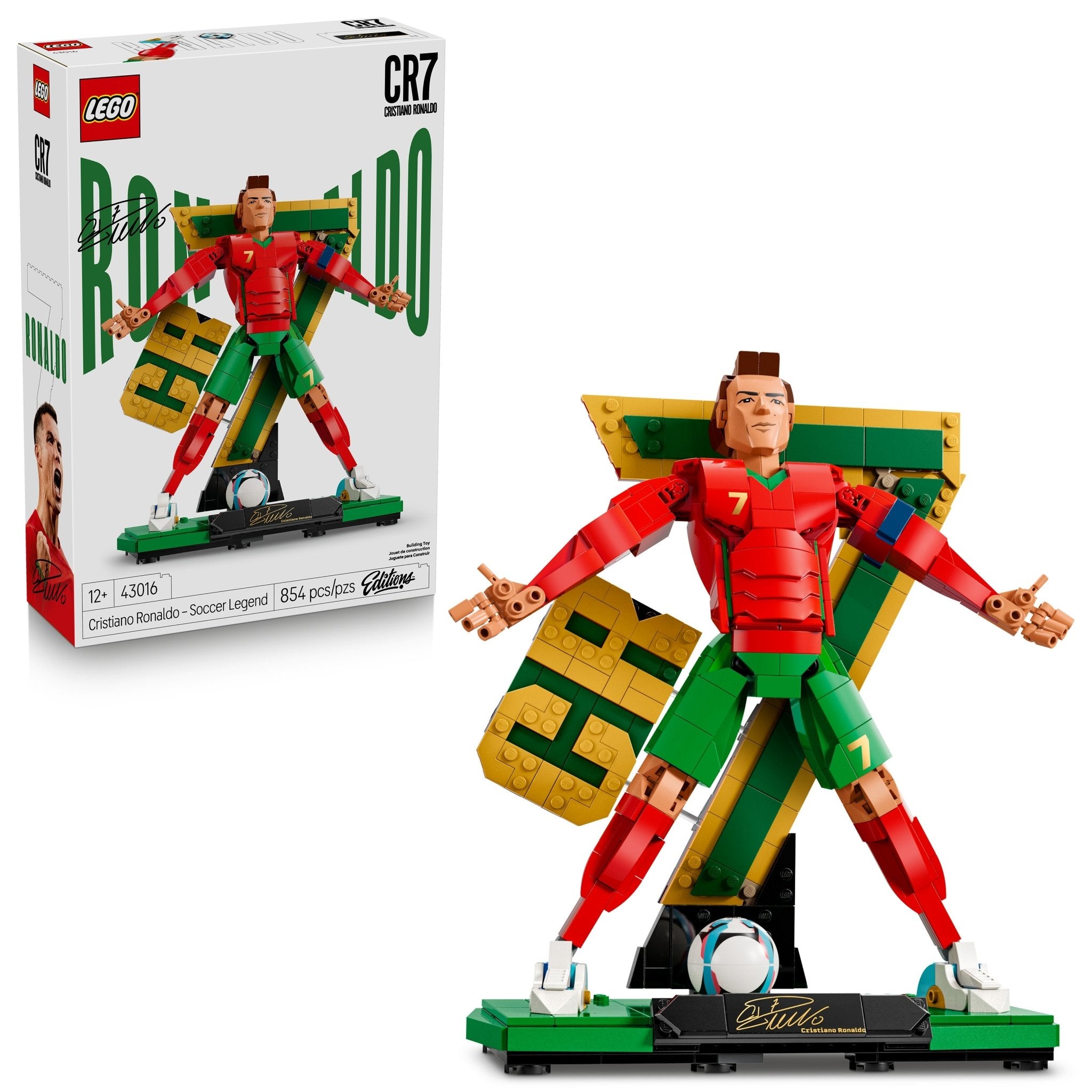 LEGO® Editions Cristiano Ronaldo – Soccer Legend 43016