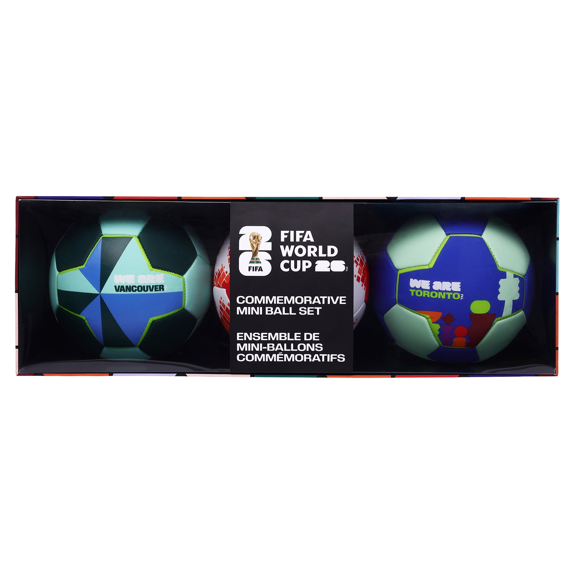 FIFA World Cup 26 Commemorative Mini Ball Set - 3PC - Image 2