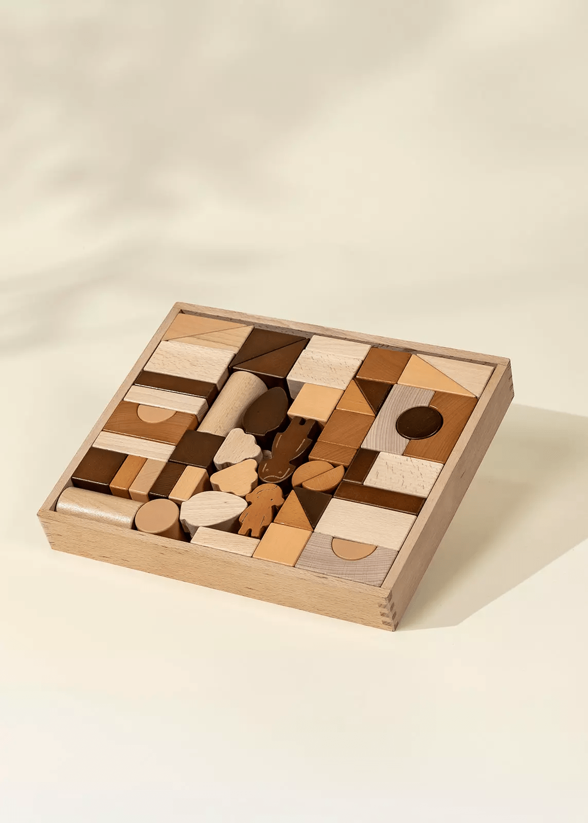 Coco Village Wooden Construction Blocks Set - 56pcs - Image 2