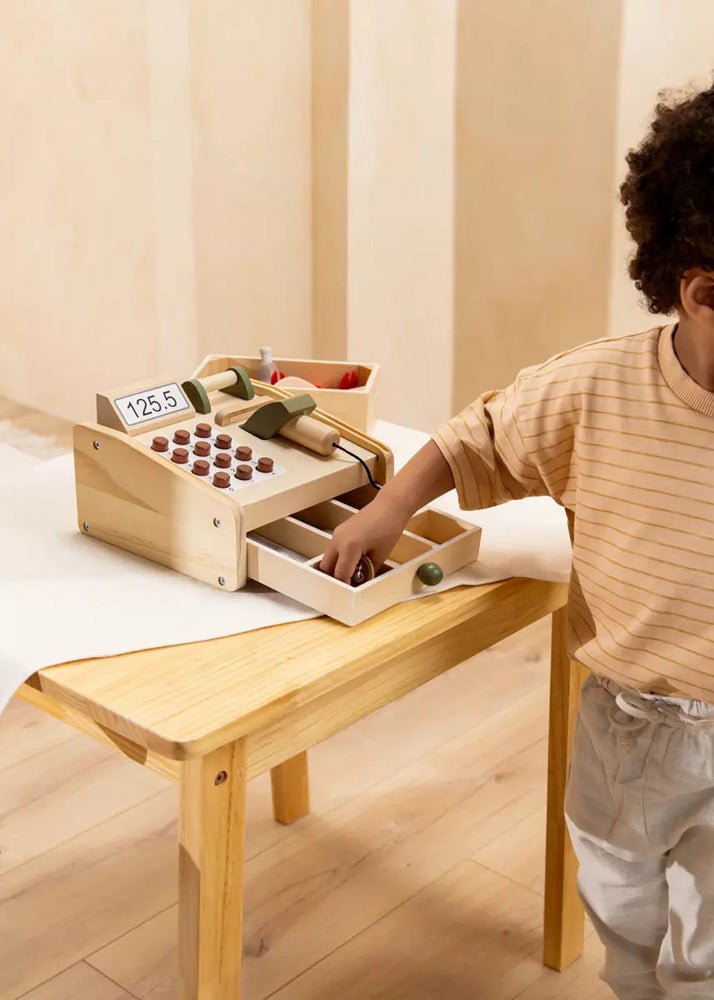 Coco Village Wooden Cash Register - Image 5