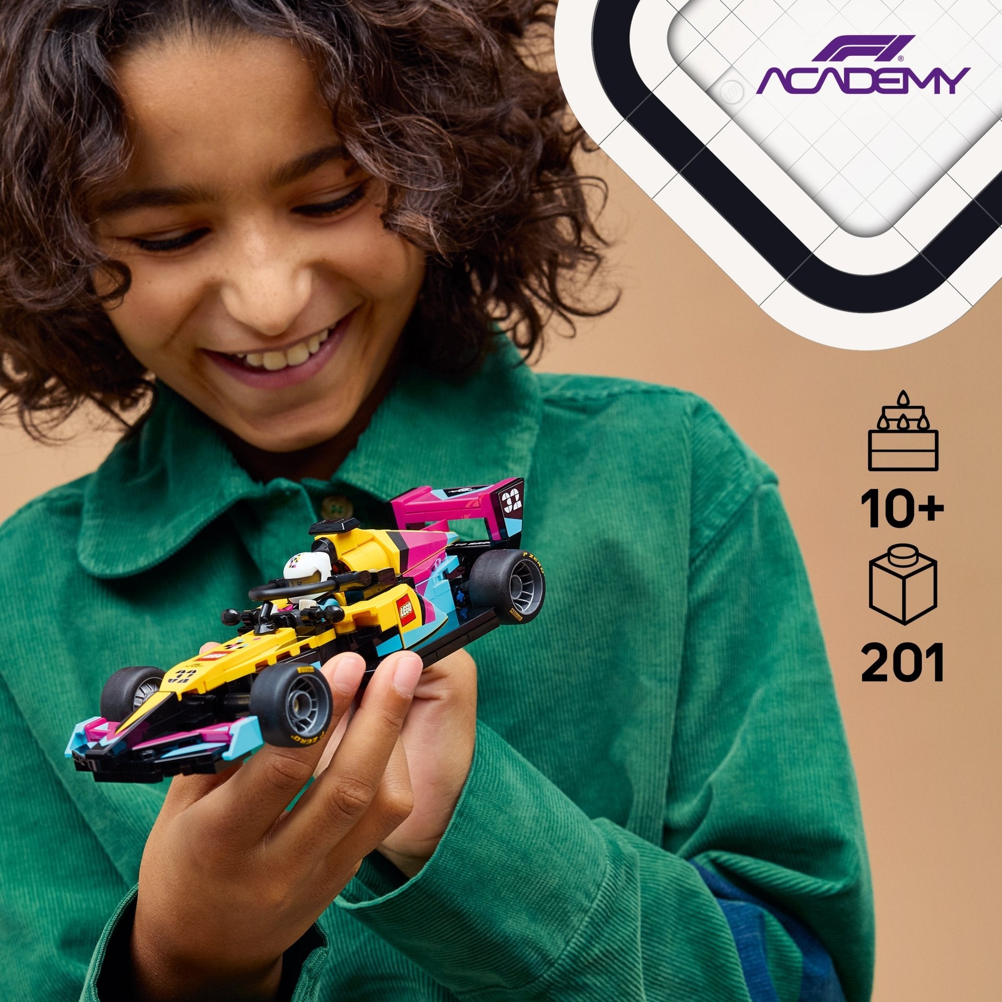 LEGO® Formula 1 LEGO® Speed Champions F1 ACADEMY LEGO® Race Car 77258 - Image 2