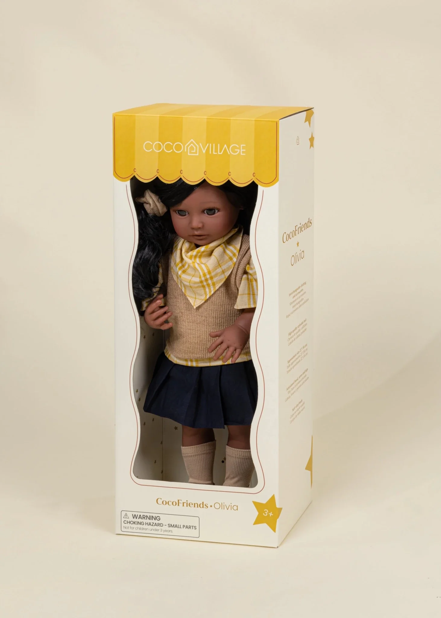 Coco Village Coco Friends Olivia – 22" Kids Play Doll - Image 5
