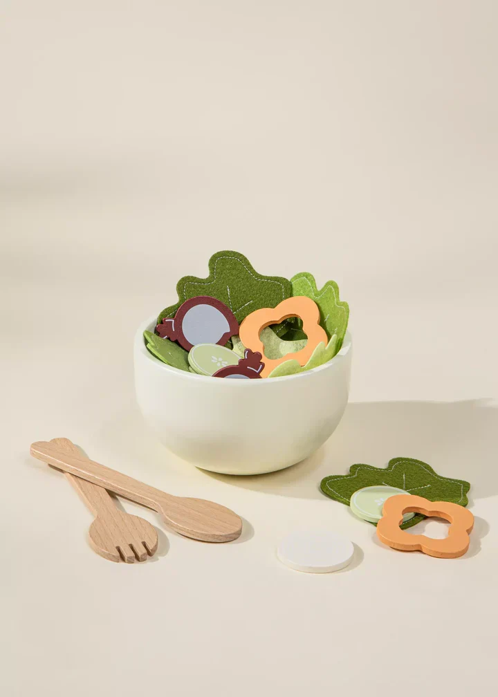 Coco Village Wooden Salad Playset - Image 2