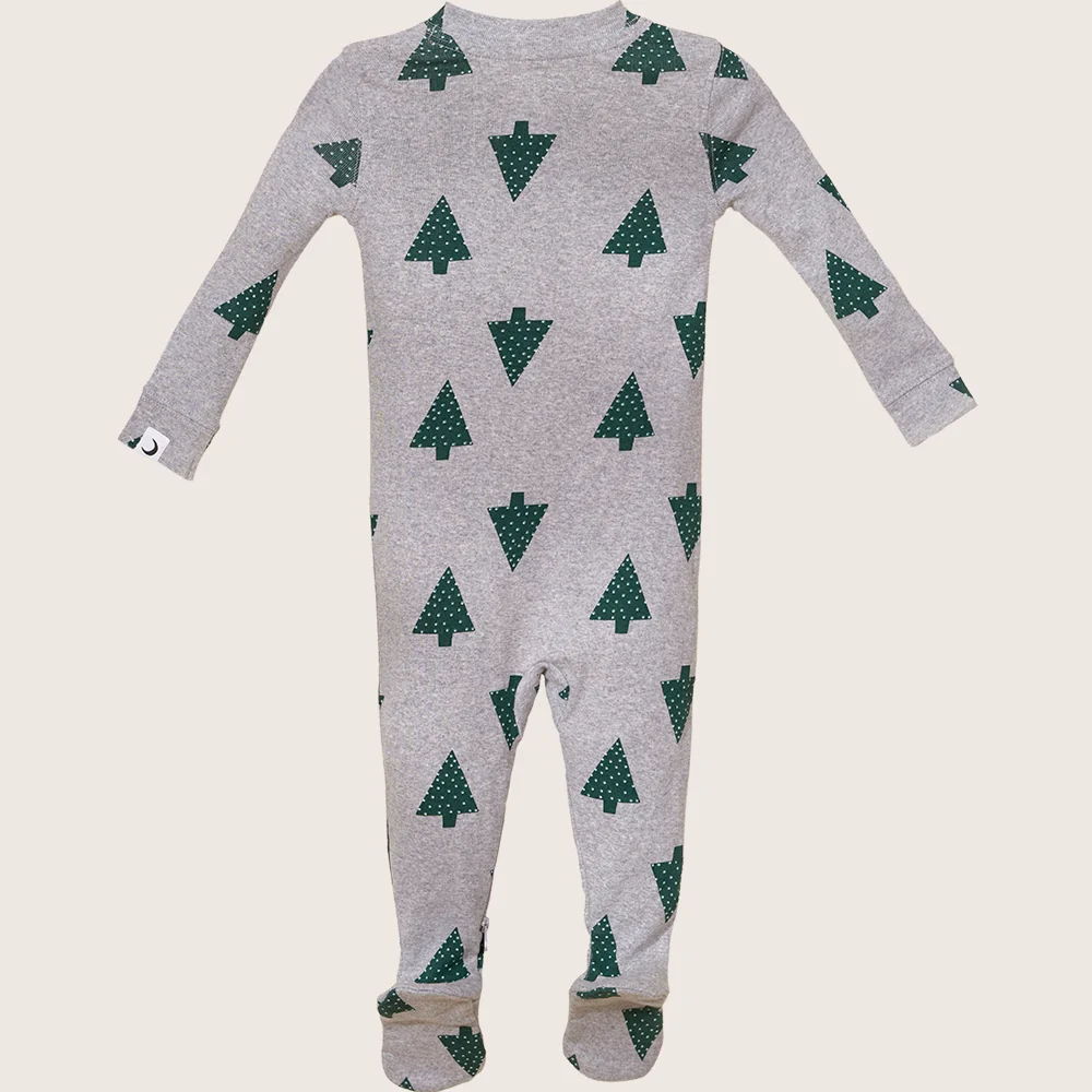 rise little earthling Holiday Sleeper BUHSL00 - Red Stripe / 0-3m - Image 23