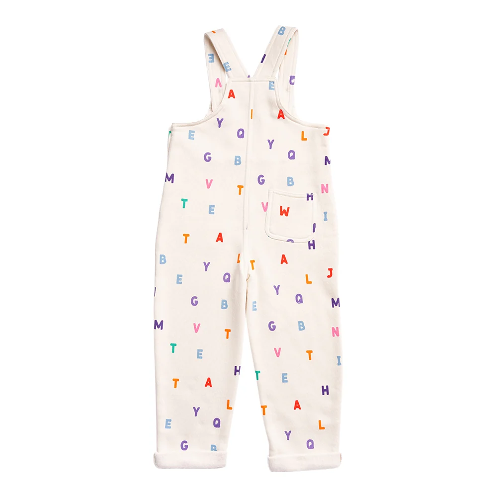 Ms.Rachel Knit Overall MRF24RP01 - Brown / 4-5y - Image 2