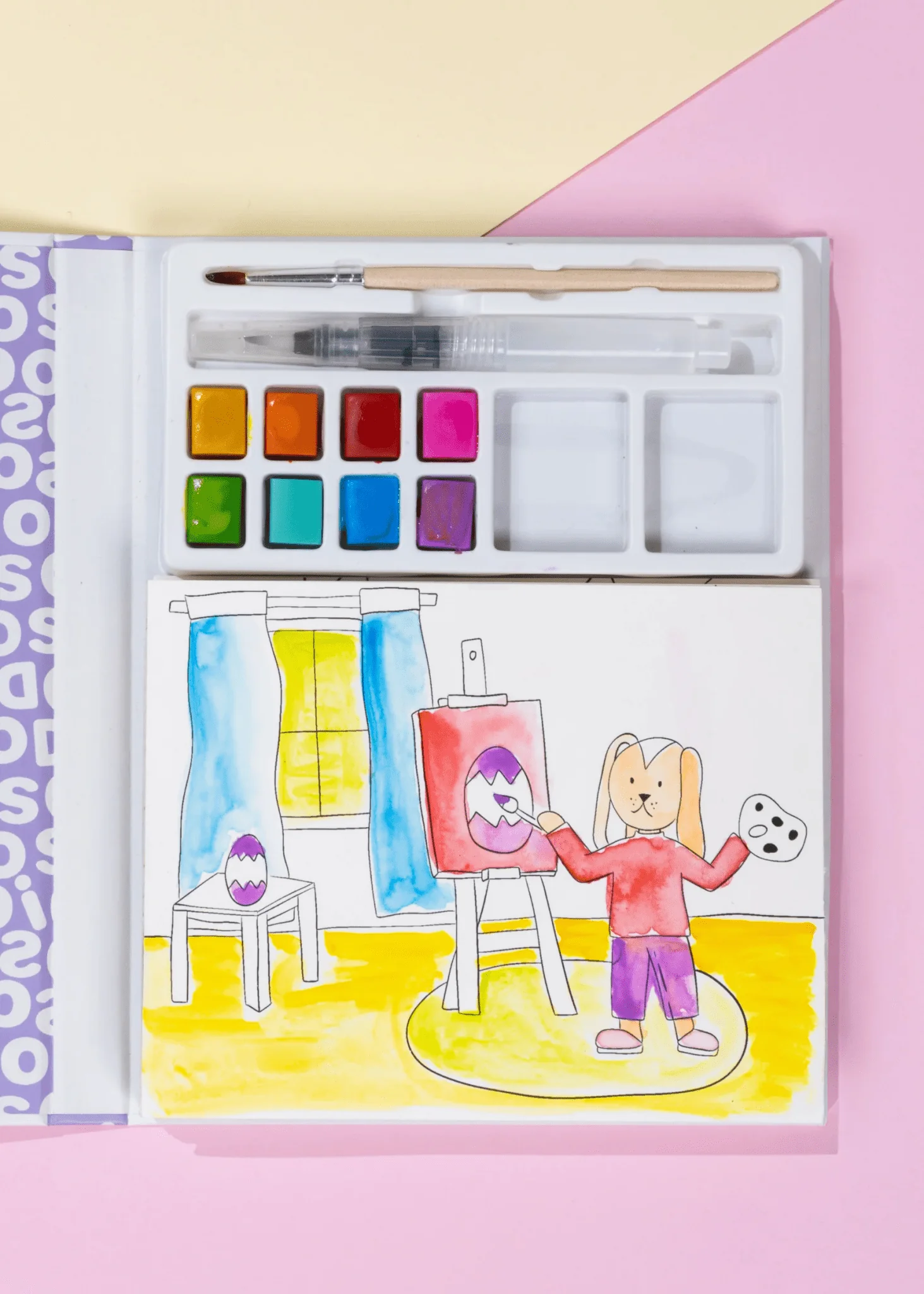 Coco Village Watercolor Garden Party Painting Book - 30 pages - Image 3