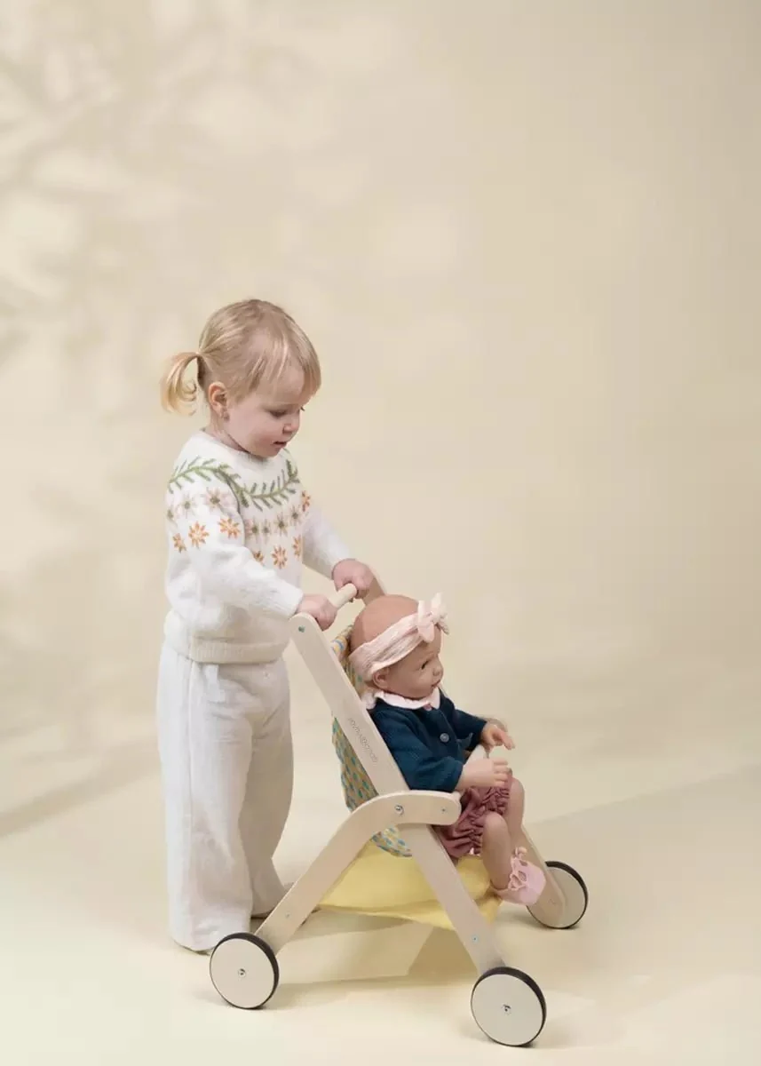Coco Village Wooden Doll Stroller - Image 7