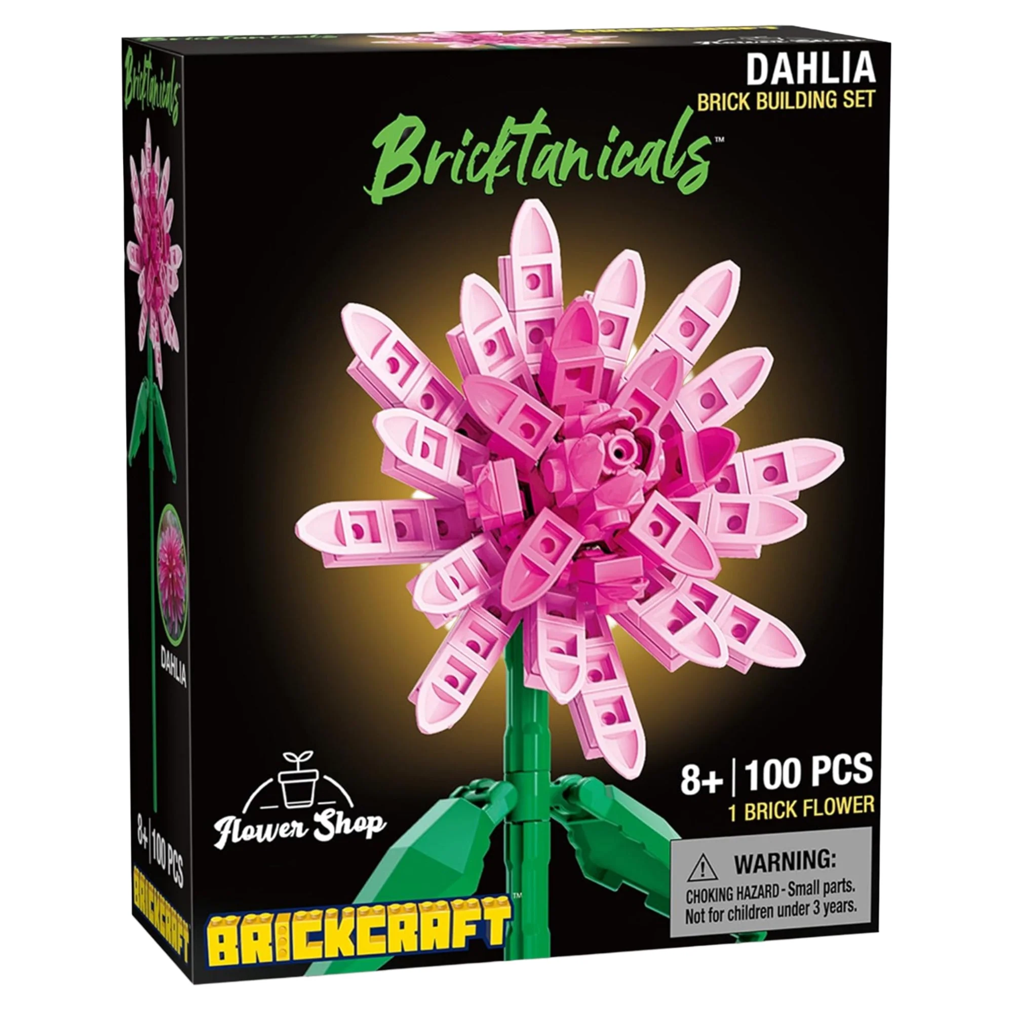Brick Craft Bricktanicals Dahlia - 100 Piece Set