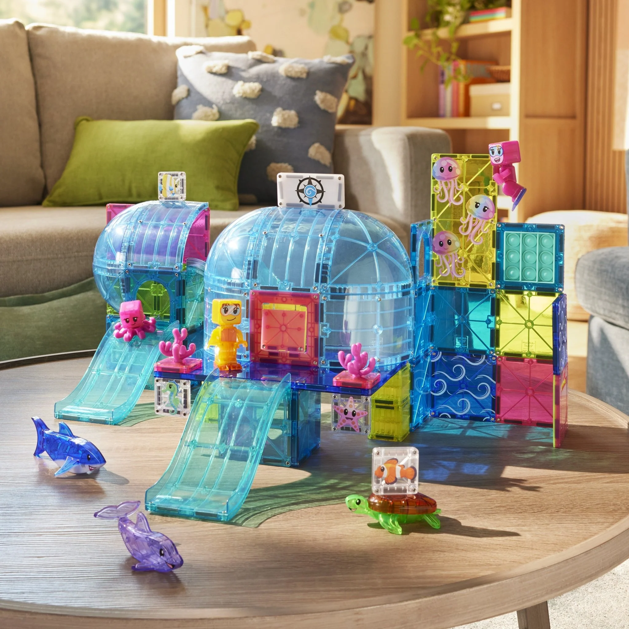 The Original MAGNA-TILES® Undersea Adventure 58-Piece - Image 2