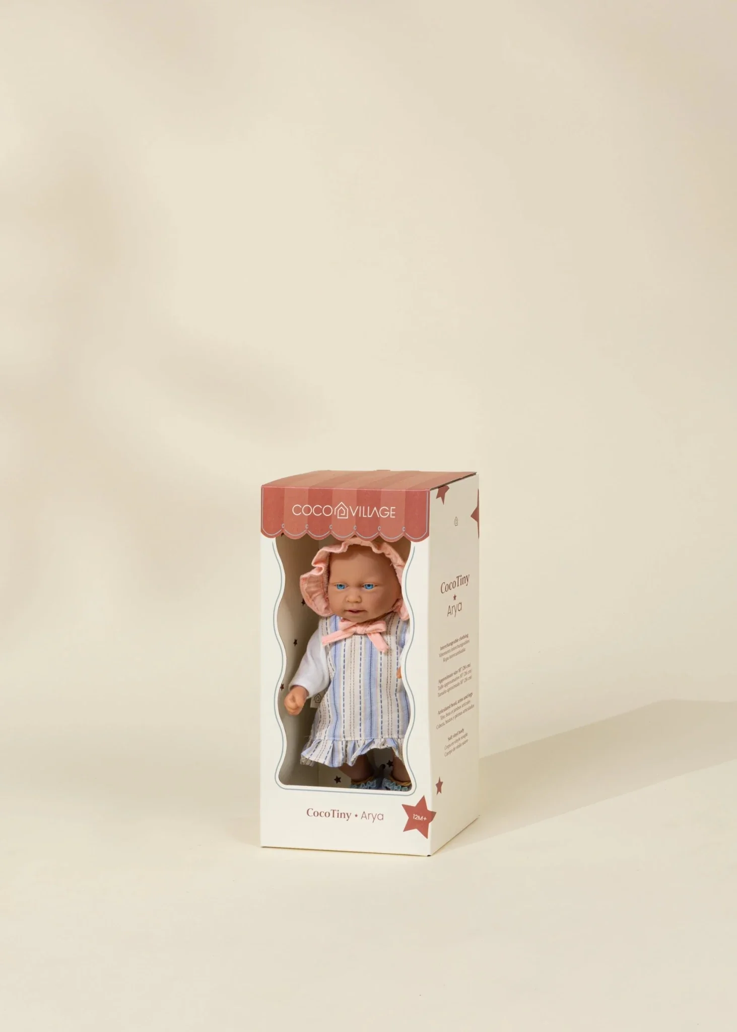 Coco Village Coco Tiny Arya – 10" Baby Play Doll - Image 5