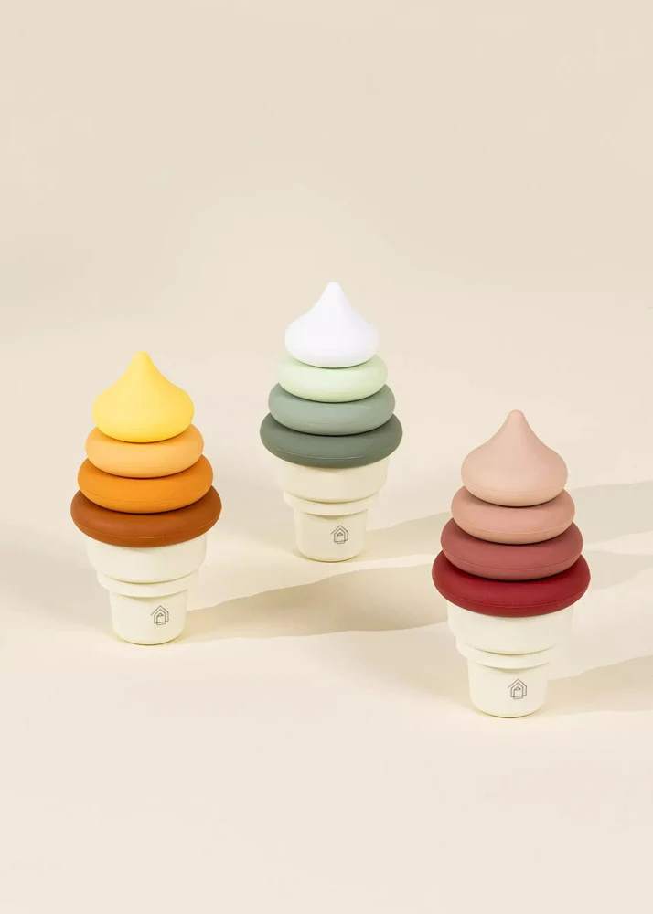 Coco Village 3 Sets of Silicone Stackable IceCream Cones 18 pcs - Image 11