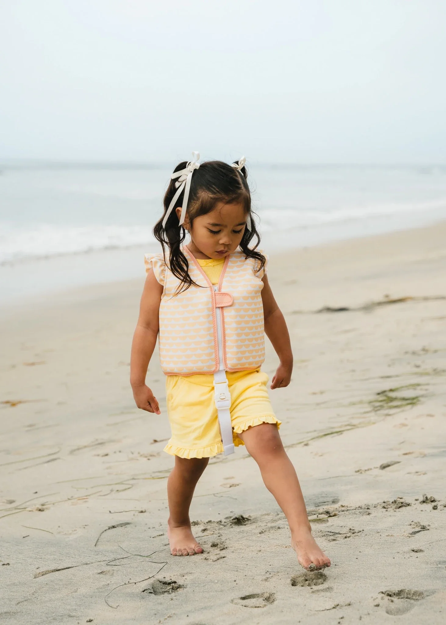Coco Village Neoprene Kids Ruffle Swimming Vest – Gelato (2–3Y) - Image 3