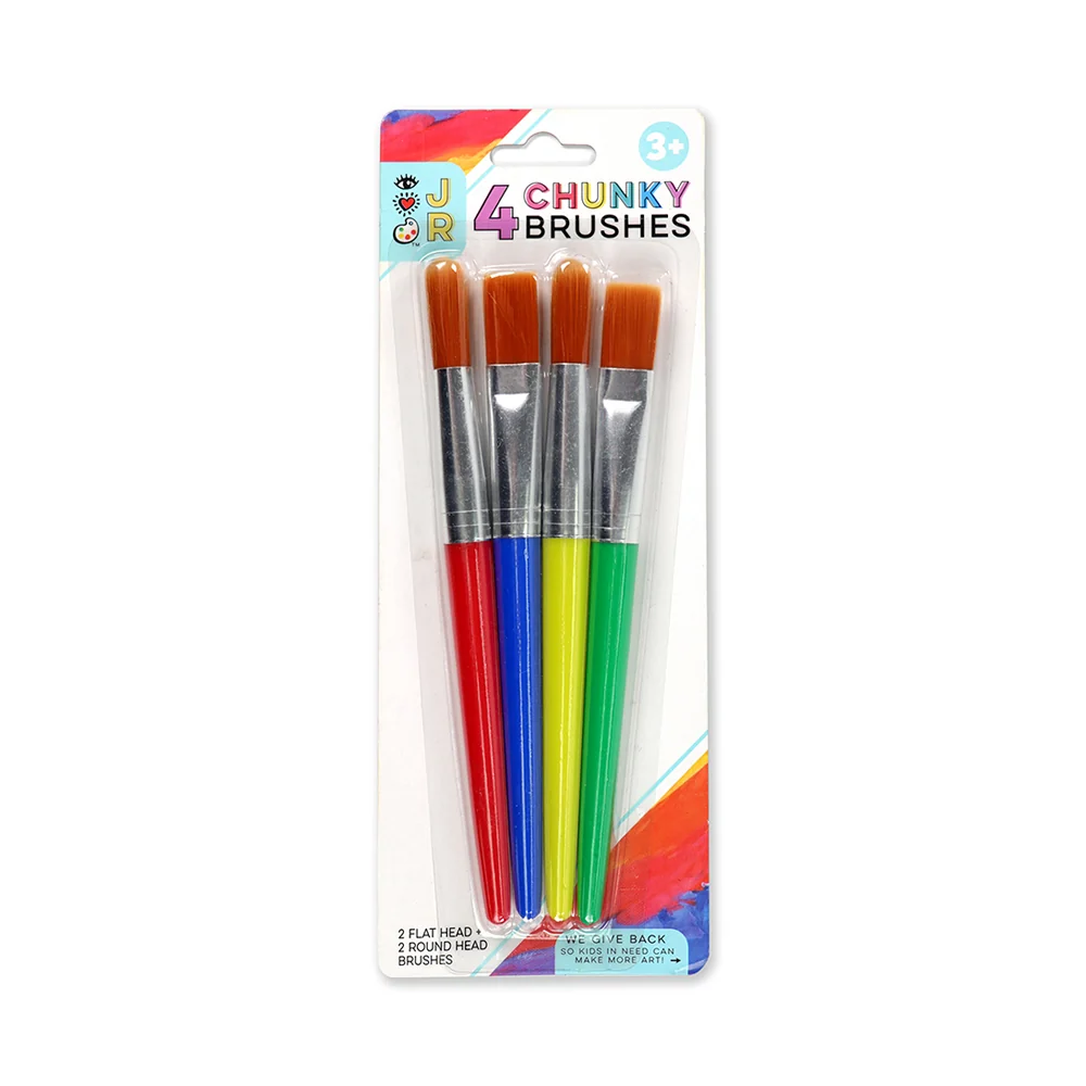 Bright Stripes JR 4 Chunky Brushes - Image 5