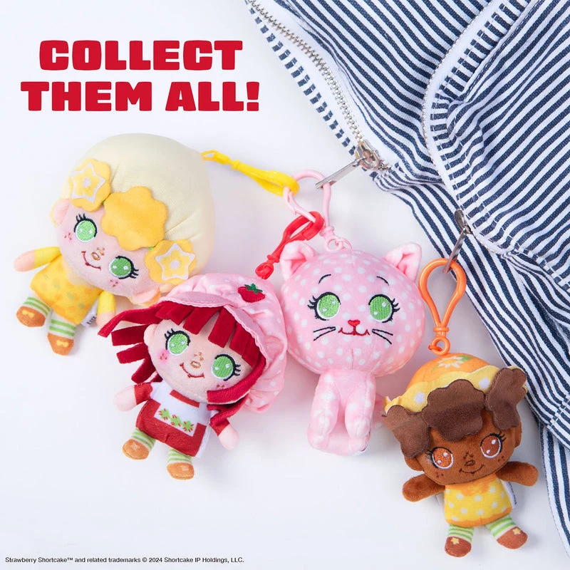 Strawberry Shortcake - Plush Backpack Clips - Custard - Image 3