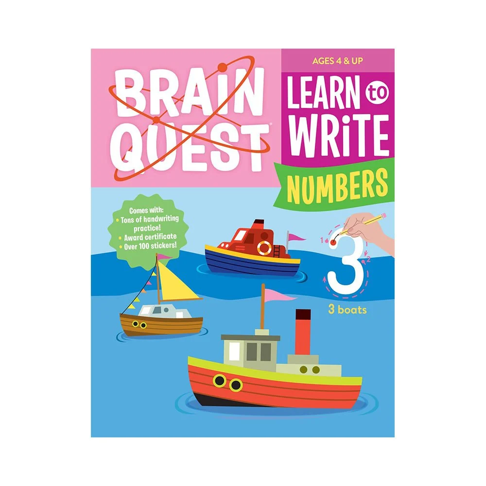 Brain Quest Learn to Write: Numbers