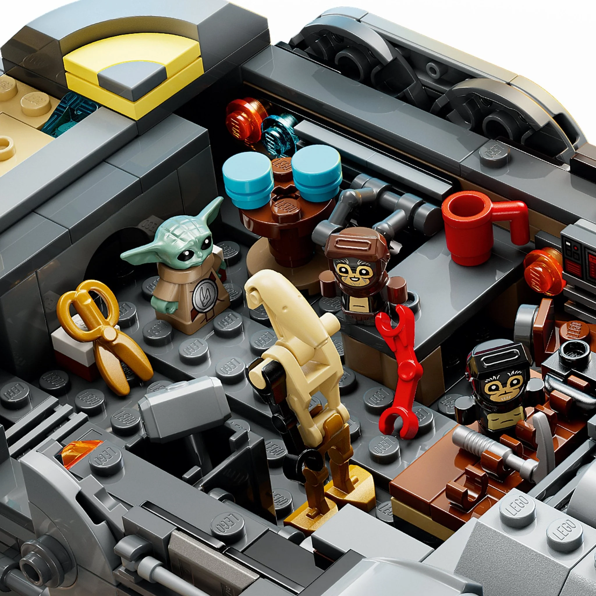 LEGO® Star Wars: The Mandalorian and Grogu Anzellan Starship 75445 - Image 4