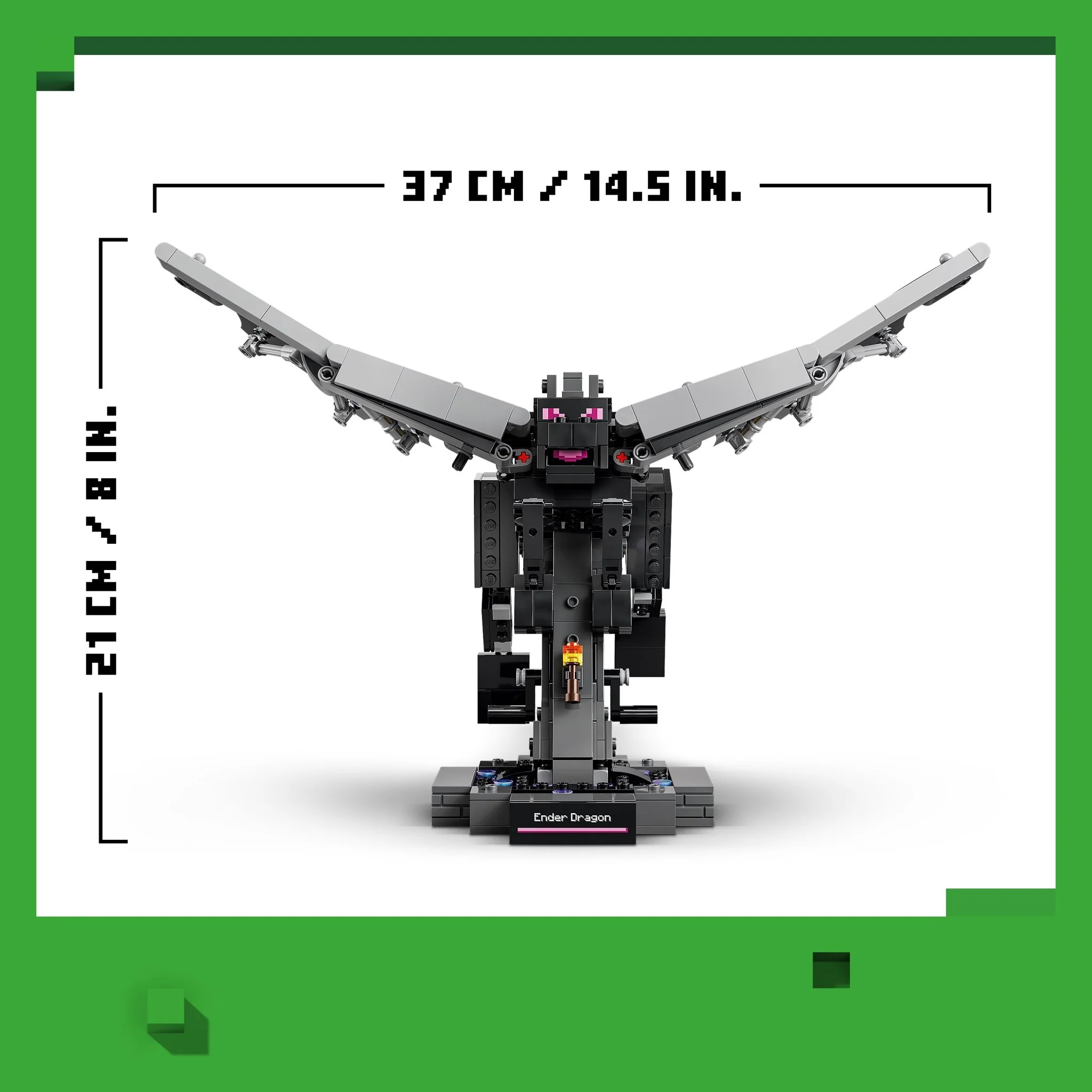 LEGO® Minecraft The Ender Dragon Building Toy 21595 - Image 3