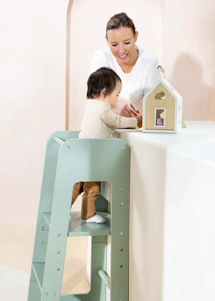 Coco Village Educational Tower - Seafoam - Image 7