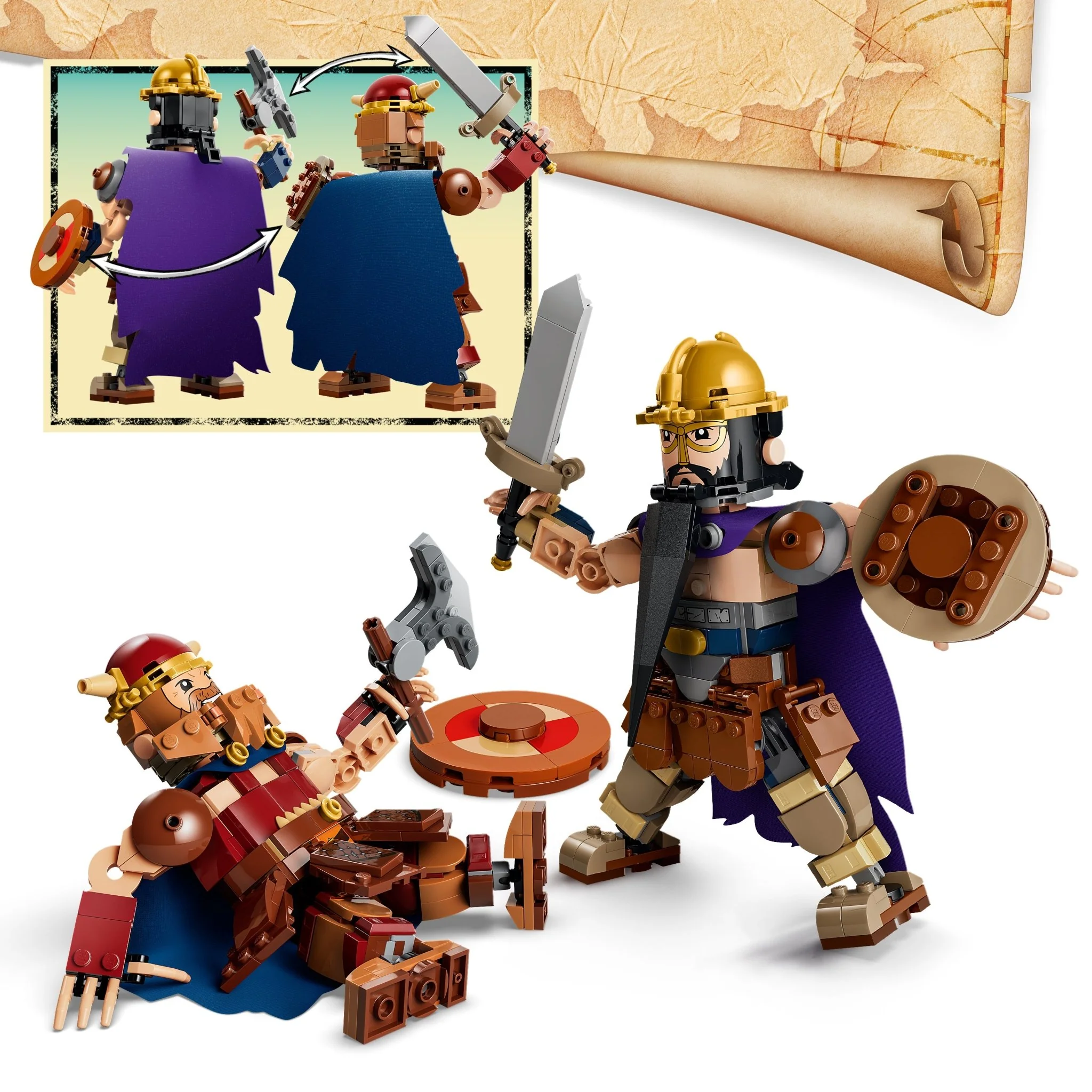 LEGO® ONE PIECE Dorry vs. Brogy – Giants of Little Garden 75644 - Image 3