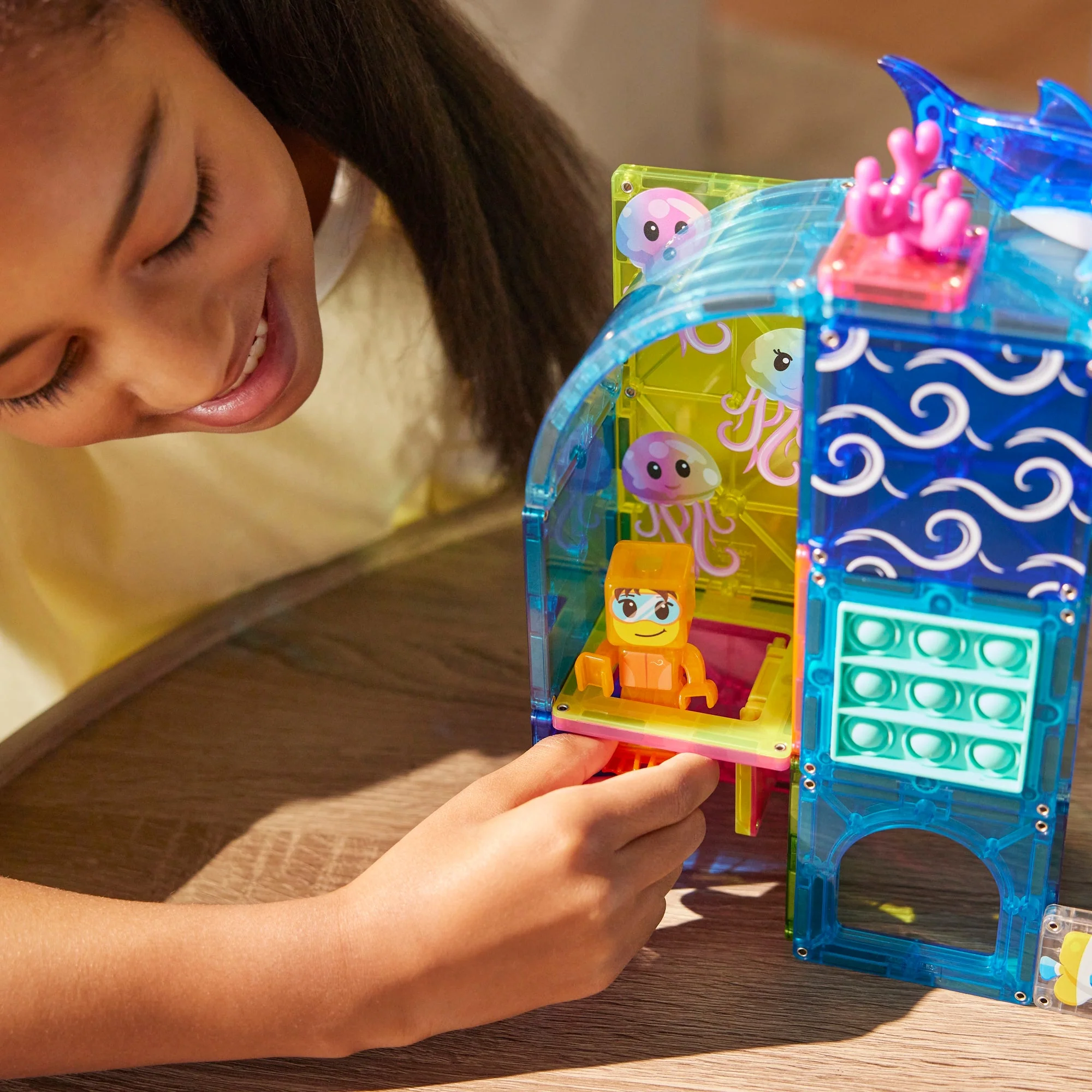 The Original MAGNA-TILES® Undersea Adventure 58-Piece - Image 4