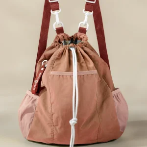 Coco Village Washable Nylon Gym Bag - Blushfield