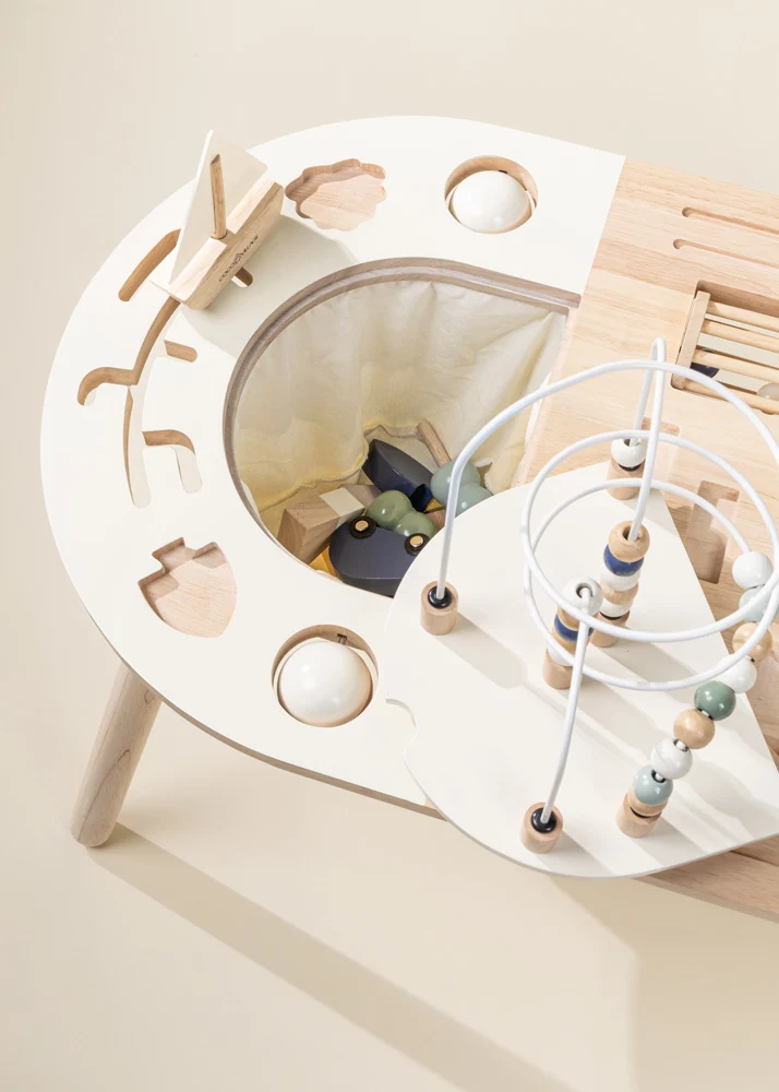 Coco Village Wooden Activity Table - Image 3
