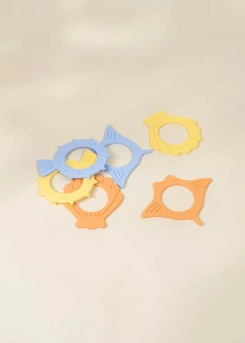 Coco Village Set of 6 Silicone Diving Rings Pool Toys - Ocean - Image 3